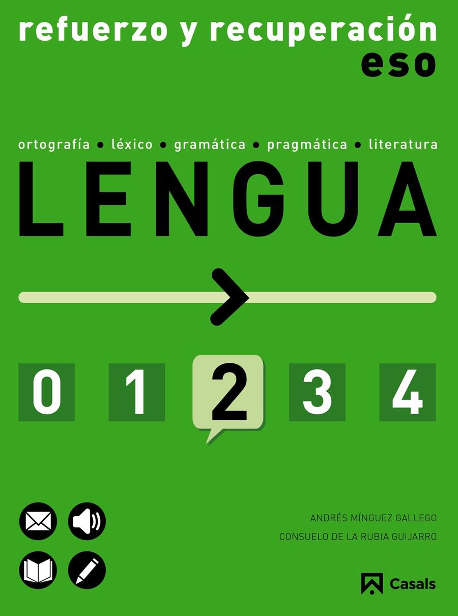 REFUERZO Y RECUPERACIÓN DE LENGUA 2 ESO (2015) | 9788421857526 | MINGUEZ GALLEGO, ANDRÉS