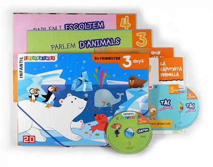 COLORAINES 3ANYS 2ON TRIOMESTRE | 9788466124287 | EQUIP EDITORIAL CRUÏLLA