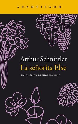 SEÑORITA ELSE | 9788495359421 | SCHNITZLER, ARTHUR