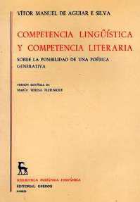 COMPETENCIA LINGUISTICA | 9788424908416 | DE AGUIAR E SILVA, VÍTOR MANUEL