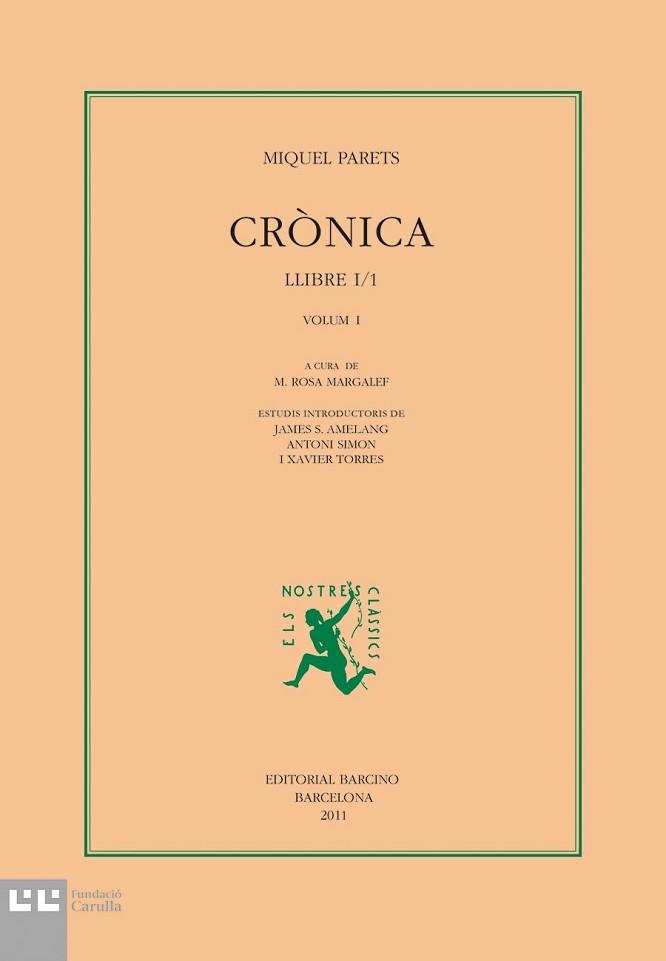 CRÓNICA | 9788472267695 | PARETS, MIQUEL