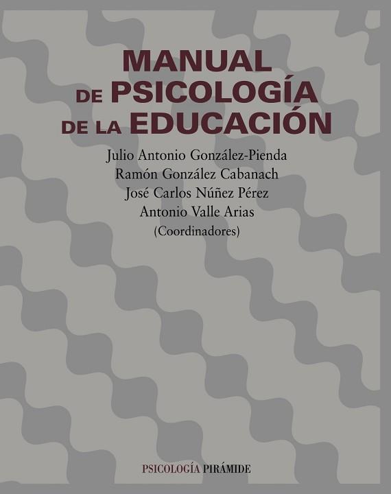 MANUAL DE PSICOLOGIA DE LA EDUCACION | 9788436816389 | GONZALEZ-PIENDA, JULIO ANTONIO (COORD.)/