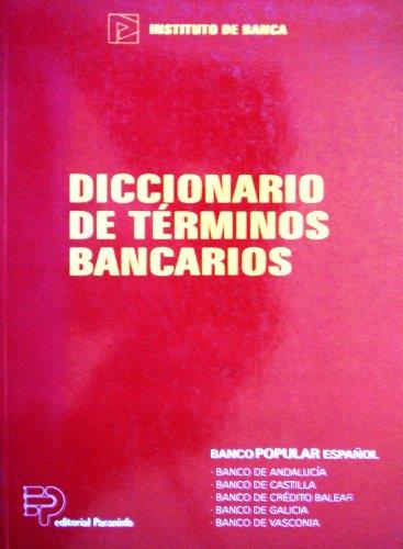 DICCIONARIO DE TERMINOS BANCARIOS | 9788428321198 | BANCO POPULAR ESPAÑOL, S.A.