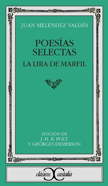 POESIAS SELECTAS | 9788470393785 | MELENDEZ VALDES, JUAN