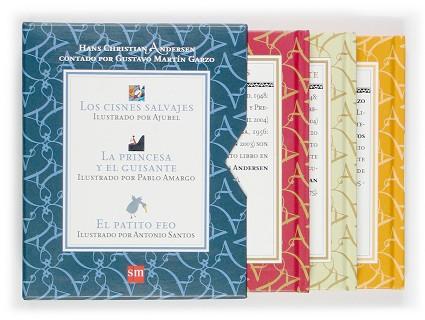 CISNES SALVAJES, LOS/PRINCESA Y EL GUISANTE, LA/PATITO FEO, | 9788467504774 | ANDERSEN, HANS CHRISTIAN