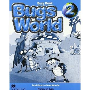 BUGS WORLD 2 BUSY BOOK | 9780230719026 | SOBERON, A./READ, C.