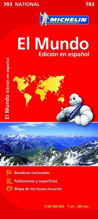 MAPA NATIONAL EL MUNDO | 9782067170445 | VARIOS AUTORES