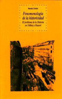 FENOMENOLOGIA DE LA HISTORICIDAD | 9788446014881 | CRISTIN, RENATO