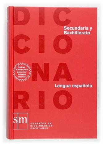 DICCIONARIO LENGUA ESPAÑOLA (SECUNDARIA Y BACHILLERATO) | 9788467508307 | VARIOS AUTORES
