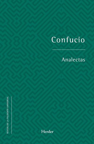 ANALECTAS | 9788425443886 | CONFUCIO