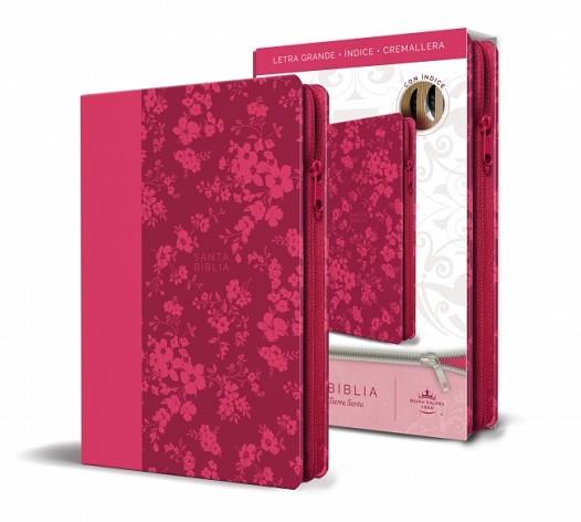 BIBLIA REINA VALERA 1960 LETRA GRANDE. SÍMIL FUCSIA | 9781644733851 | REINA VALERA REVISADA 1960