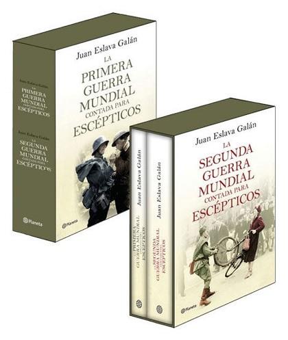 ESTUCHE LA PRIMERA Y SEGUNDA GUERRA MUNDIAL CONTADA PARA ESCÉPTI + OPÚSCULO | 9788408145943 | ESLAVA GALÁN, JUAN