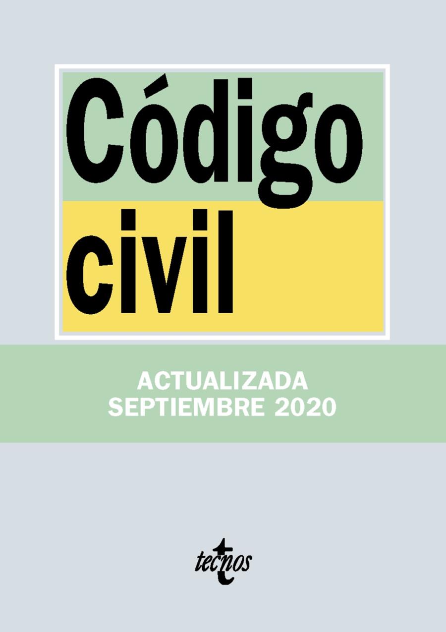 CÓDIGO CIVIL | 9788430980017 | EDITORIAL TECNOS