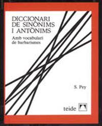 DICCIONARI DE SINONIMS I ANTONIMS AMB VOCABULARI | 9788430773299 | PEY ESTRANY, SANTIAGO