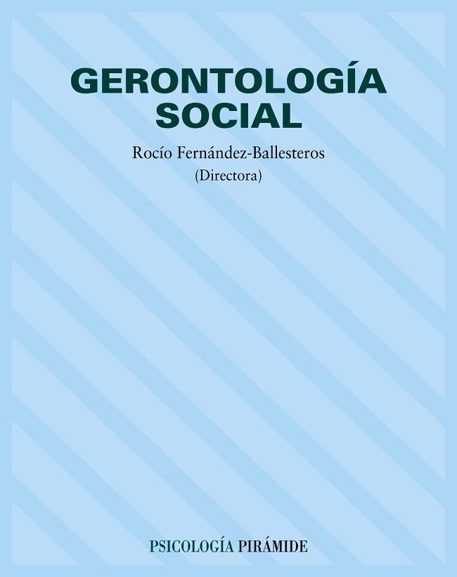 GERONTOLOGIA SOCIAL | 9788436814378