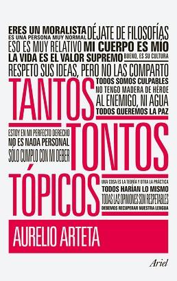 TANTOS TONTOS TÓPICOS | 9788434470644 | AURELIO ARTETA AISA