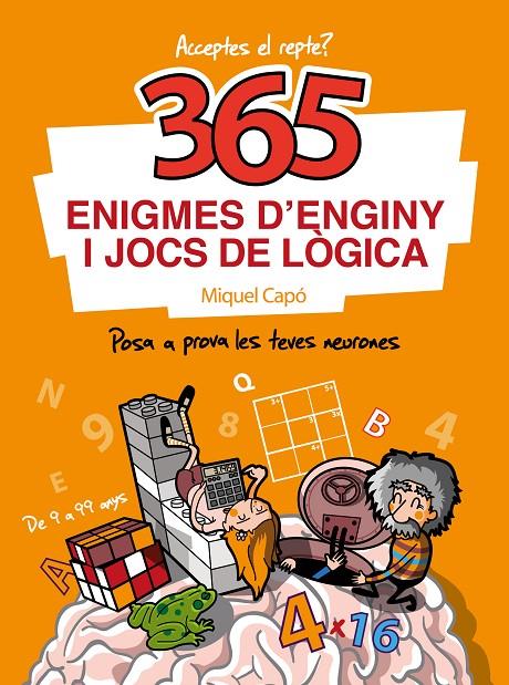 365 ENIGMES D'ENGINY I JOCS DE LÒGICA | 9788418057595 | CAPÓ, MIQUEL