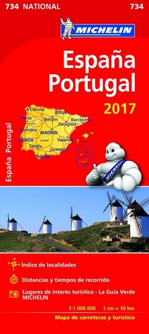 MAPA NATIONAL ESPAÑA - PORTUGAL | 9782067218932 | VARIOS AUTORES