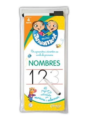 AVIVAMENT PER ESCRIURE I ESBORRAR - NOMBRES | 9789876374682 | LOS EDITORES DE PLAYBAC