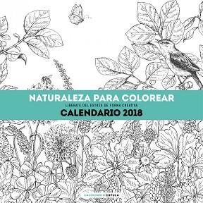 2018 CALENDARIO NATURALEZA PARA COLOREAR 2018 | 9788448023553 | AA. VV.