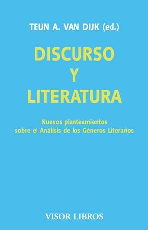DISCURSO Y LITERATURA | 9788475224589 | DIJK, TEUN A. VAN