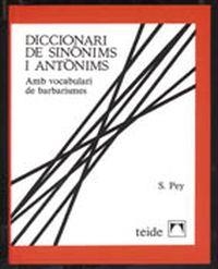 DICCIONARI DE SINONIMS I ANTONIMS AMB VOCABULARI | 9788430773299 | PEY ESTRANY, SANTIAGO