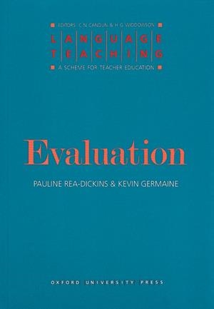 LANG TEACH EVALUATION | 9780194371384 | GERMAINE, KEVIN/REA-DICKINS, PAULINE