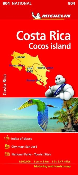 MAPA NATIONAL COSTA RICA | 9782067229440 | VARIOS AUTORES