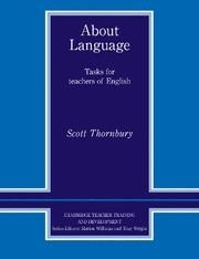 ABOUT LANGUAGE PB | 9780521427203 | THORNBURY