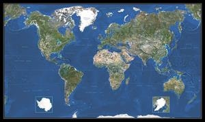 PLANISFERIO FOTO SATÉLITE | 9782067127593 | VARIOS AUTORES