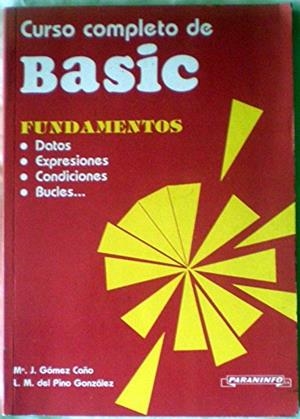CURSO COMPLETO DE BASIC FUNDAMENTOS | 9788428315876 | PINO GONZALEZ, LUIS MANUEL / GOMEZ CA¥O,