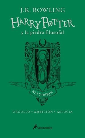 HP1 -  HP Y LA PIEDRA FILOSOFAL (20 ANIV. SLYTHERI | 9788498388930 | ROWLING, J.K.