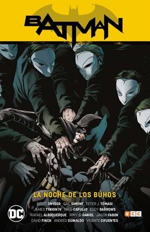 BATMAN: LA NOCHE DE LOS BÚHOS | 9788417722258 | SNYDER, SCOTT/HIGGINS, KYLE/S. DANIEL, TONY/LOBDELL, SCOTT/PALMIOTTI, JIMMY/GRAY, JUSTIN/SIMONE, GAI