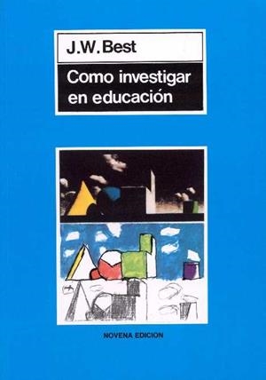 COMO INVESTIGAR EN EDUCACION | 9788471120991 | BEST, JOHN