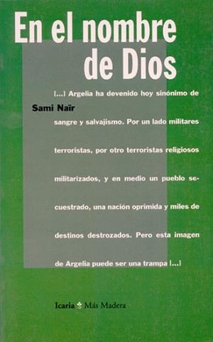 EN EL NOMBRE DE DIOS | 9788474262636 | NAÏR, SAMI