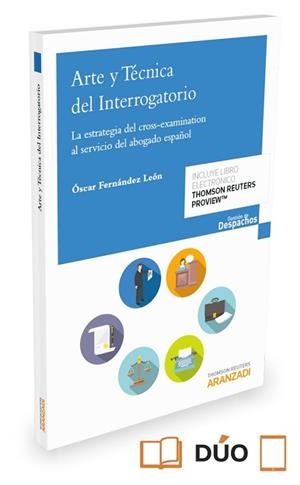 ARTE Y TÉCNICA DEL INTERROGATORIO (PAPEL + E-BOOK) | 9788491356646 | FERNÁNDEZ LEÓN, ÓSCAR
