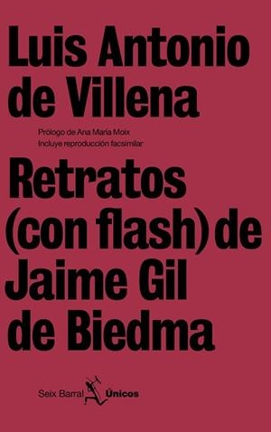 RETRATOS (CON FLASH) DE JAIME GIL DE BIEDMA | 9788432243141 | VILLENA, LUIS ANTONIO DE (1951- )