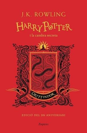 HARRY POTTER I LA CAMBRA SECRETA (GRYFFINDOR) | 9788417879600 | ROWLING, J.K.