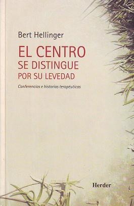 ENTRO SE DISTINGUE POR SU LEVEDAD, EL | 9788425422829 | HELLINGER, BERT
