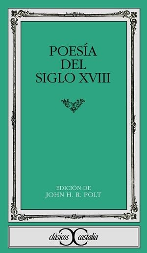 POESIA DEL SIGLO XVIII | 9788470392160 | ÁLVAREZ DE TOLEDO, GABRIEL/GERARDO LOBO, EUGENIO/VARIOS AUTORES