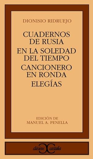 CUADERNOS DE RUSIA;EN LA SOLEDAD DEL TIEMPO;CANCI | 9788470393778 | RIDRUEJO, DIONISIO