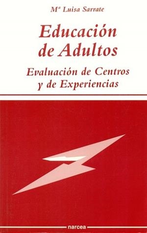 EDUCACION DE ADULTOS | 9788427711877 | SARRATE, M¦ LUISA