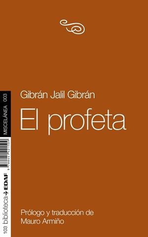 EL PROFETA | 9788441410367 | GIBRAN JALIL GIBRAN