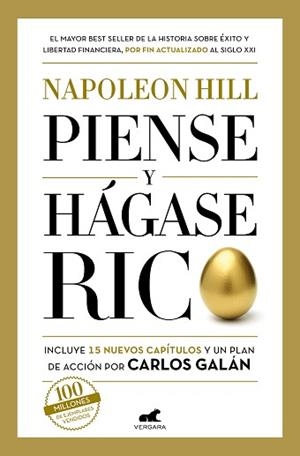 PIENSE Y HÁGASE RICO | 9788418620133 | HILL, NAPOLEON/GALÁN, CARLOS