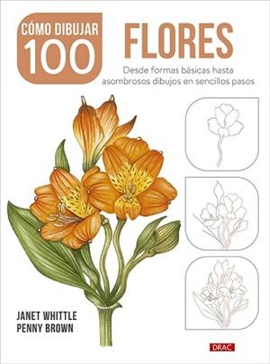 CÓMO DIBUJAR 100 FLORES | 9788498747089 | WHITTLE, JANET/BROWN, PENNY