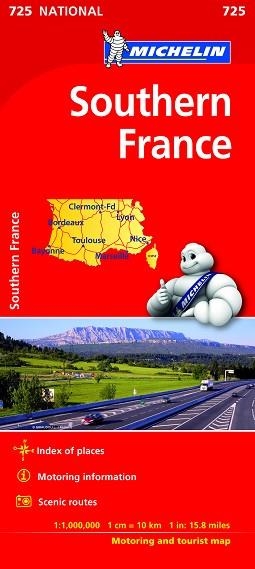 MAPA NATIONAL FRANCIA SUR | 9782067228733 | VARIOS AUTORES