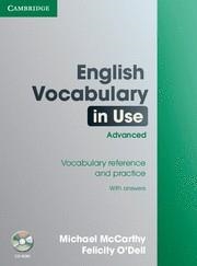 ENGLISH VOCABULARY IN USE ADVANCED | 9780521677462 | MCCARTHY, MICHAEL/O'DELL, FELICITY