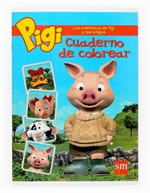 PIGI CUADERNO DE COLOREAR | 9788467519037 | VARIOS AUTORES