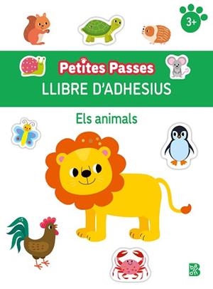 PETITES PASSES LLIBRE D'ADHESIUS - ELS ANIMALS | 9789403238432 | BALLON