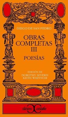 OBRAS COMPLETAS. T.3. PASION TROVADA;DESPRECIO DE | 9788470393174 | SAN PEDRO, DIEGO DE